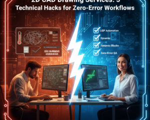 2D CAD Drawing Services: 5 Technical Hacks for Zero-Error Workflows