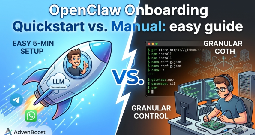 OpenClaw Onboarding Quickstart vs. Manual: easy guide