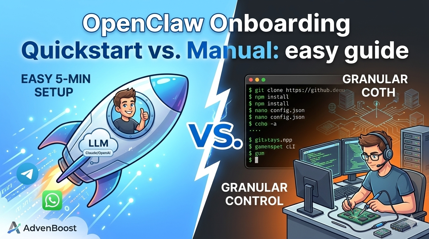 OpenClaw Onboarding Quickstart vs. Manual: Easy Guide