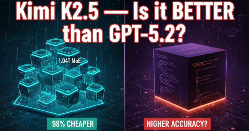 Kimi K2.5 : Is the 1.04T Model Actually Better Than GPT-5.2?