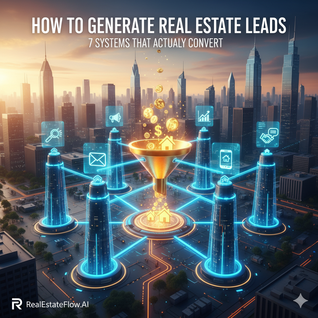How to Generate Real Estate Leads: 7 Systems That Actually Convert