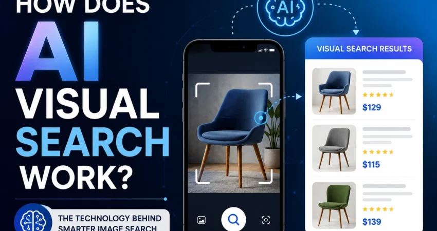 how does ai visual search work
